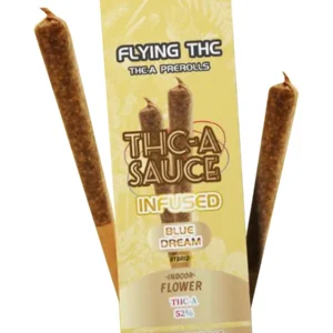 Blue Dream Flying Horse THCA Sauce Infused Pre-Rolls 2G