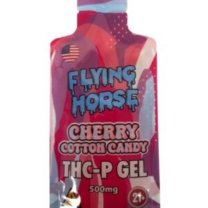 Cherry Cotton Candy Flying Horse THCP Gel 500mg