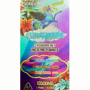 Double Kush Cake | White Wedding | Blueberry Dream Flying Horse 3 in 1 Disposable 10500MG