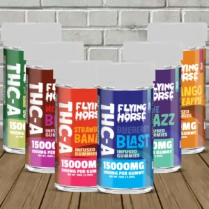 Flying Horse Exotic Blend Gummies 15000mg THCA