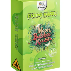 Moon Bubba Kush Flying Horse THCP+Diamond Sauce+THC VIII Live Resin Vape 3.5G