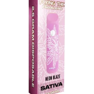 Neon Blaze Flying Horse THC FSD Blend Disposable 2.5G